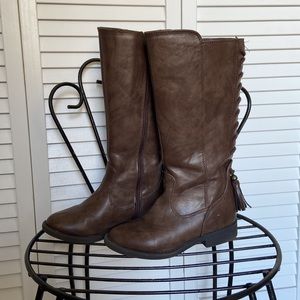 Little girls tall boots